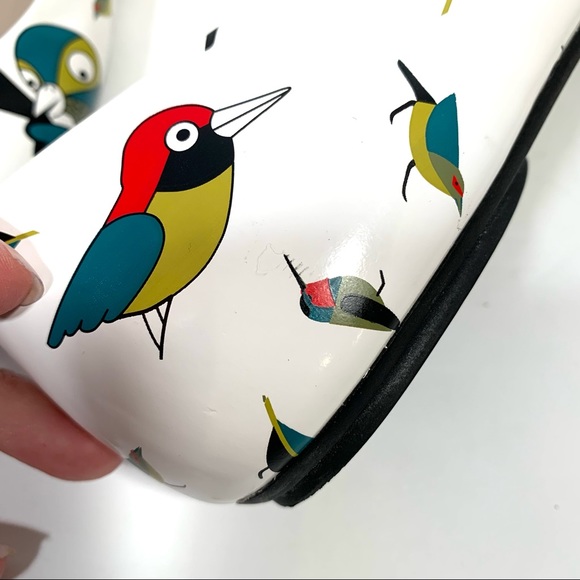 Marc by Marc Jacobs White Multicolored Bird Flats Size 40 (U.S. 10) - Picture 9 of 10